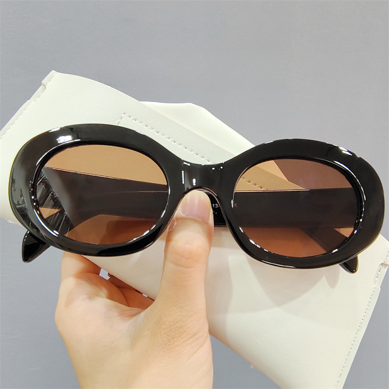 Wholesale Oval PU Sunglasses